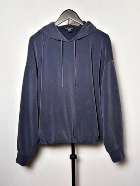 Athleta Seasoft Bubble Hem Hoodie Women's Size Large